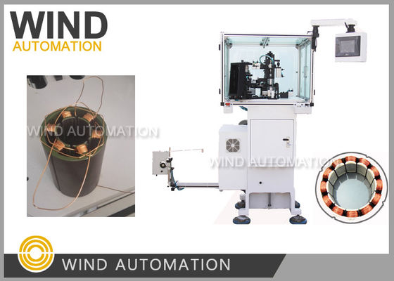 China BLDC Motor Stator Needle Winding Machine With Tooth Coil Tap Wire supplier