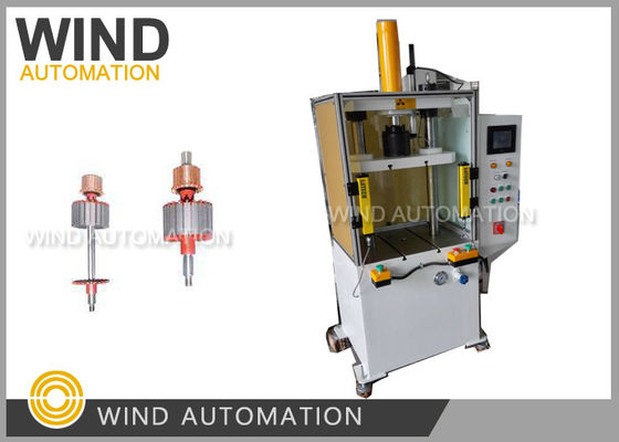China Armature Commutator Hydraulic Press Machine Motor Parts Placement Device supplier