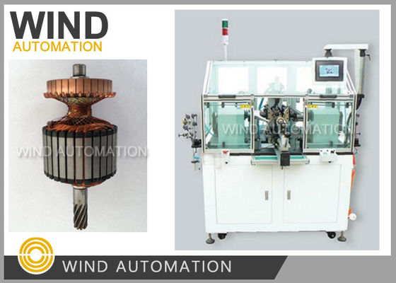 China Solar Steering Motor Armature Winding Machine Flyer Winder Rotor Lap Winder supplier