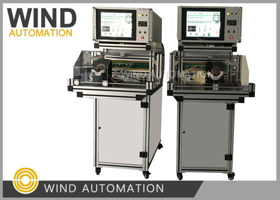 China WIND-ATS-300 AC DC Motor Winding Machine Double Station Armature Testing Panel supplier