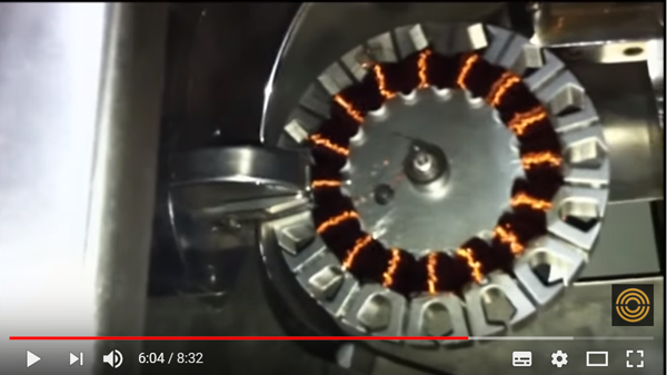 Outrunner Stator Winding Machine Ac Motor Fan Stator Ceiling Fan
