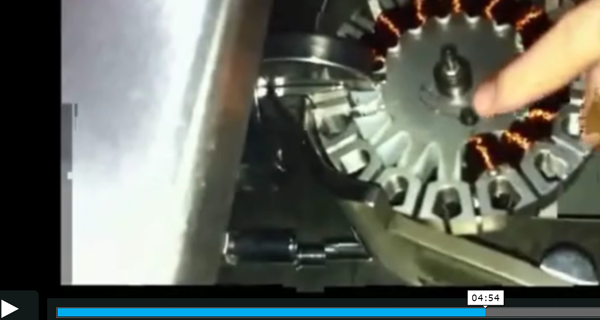 Ceiling Fan Ventilator Stator Winding Machine External Rotor