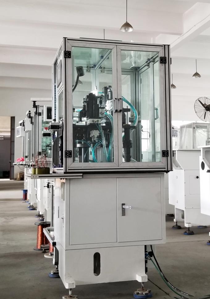 220V 12 Poles Compressor Motor Needle Winder For Inside Slot Coil