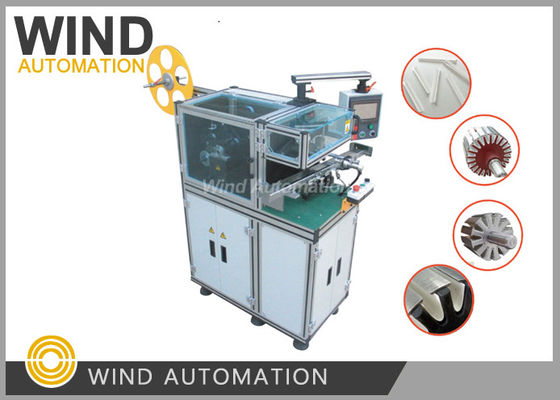 China DC Motor Skew Armature Paper Inserting Machine Slot Cell Insulation 0.5 To 0.8 Second Per Slot supplier