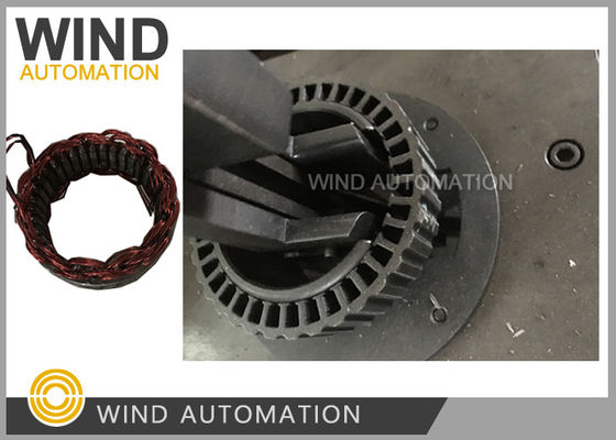 China 36 42 48 Slots Wave Winding Machine Alternator Automotive Estatores Manually supplier
