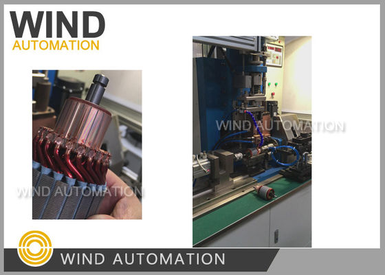 China Armature Conductor Soldering Stator Winding Machine For Starter Commutator Wire Spot Welding supplier