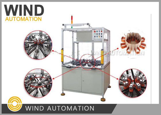 China Car Generator Stator Wave Winding Coil And Wedge Inserter Machine For Alternator supplier