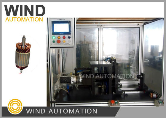 China Horizontal Conductor Head Bending Machine Starter Armature Rotor Wire Twisting supplier