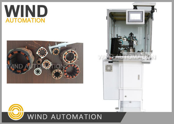 China Round Square Fan Ventilator Motor Stator Winding  Machine / Brushless Inslot Winding Machine supplier