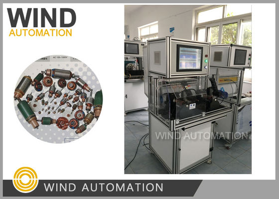 China Starter Armature Testing Equipment Spins Rotor During Double Station WIND-ATS-02 supplier