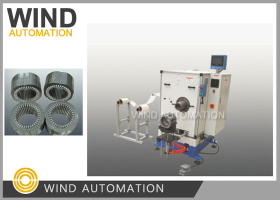 China Slot Liner Insulation AC Motor Winding Machine For Big Stator Of Induction Motor supplier