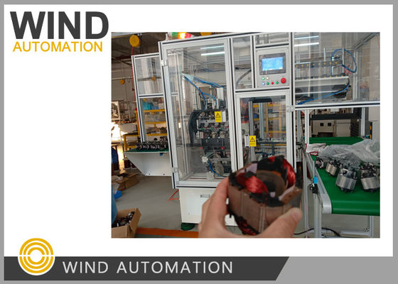 China 2 Pole Stator Field Coil Winding Machine Nedele Winder Estatores supplier