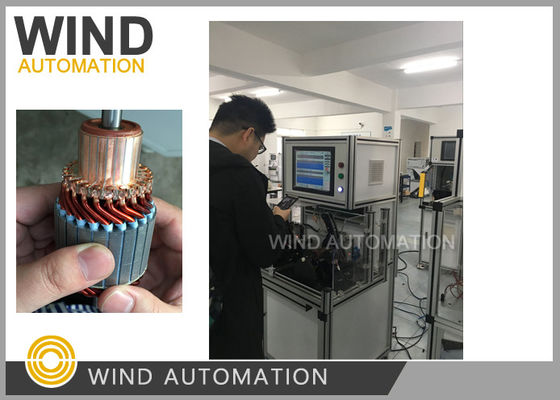 China How to Judge Starter Armature with Testing Equipment Commutator OD Below60mm Starte WIND-ATS-02 supplier