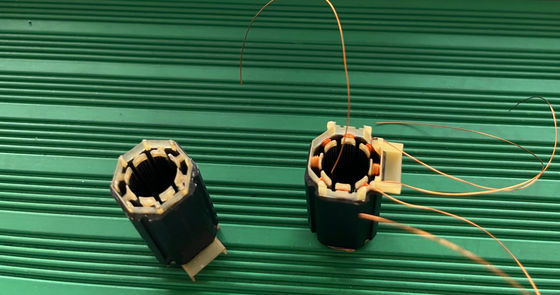 China 20, 28,35,42,57 series Stepping Motor Stator Winding Machine With  Four Needles BLDC Winder supplier