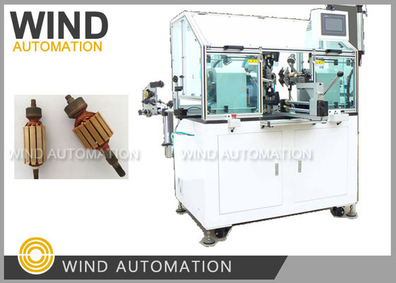 China Flier Type Armature Winding Machine Fully Automatic 4 Pole Lap Coil Winder supplier