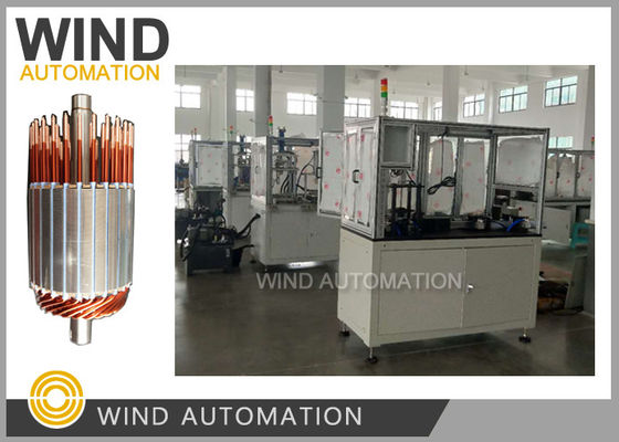 China Automobile Round Wire 3.4mm Hairpin Coil Winding Machine For Vehicle Car Starter Armature supplier