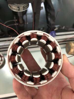 Accuracy 0.1 Mm Stator Winding Machine Suitable Wire Diameter 0.2mm 1.5mm Coil Winding Solution