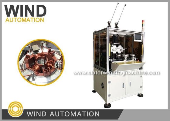 China Three Slots Vacuum Cleaner Motor Stator Needle Winding Inslot BLDC Winder supplier