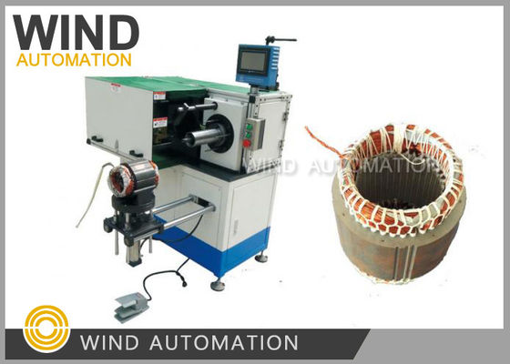 China Motor Stator Coil  Stitched Cord Knit Lacing Machine For Frame 112，132，160 supplier