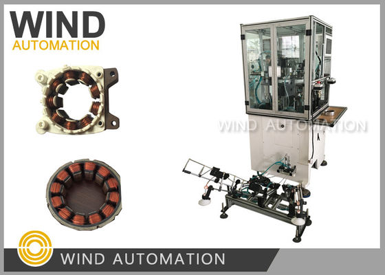 China Refrigerator Air Conditioning Compressor Motor Needle Winding Machine For Inside Slot supplier
