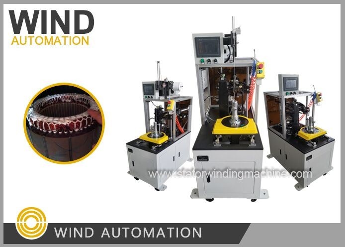 Stator Coil Single Side Lacing Machine WIND-100-CL For Induction Motor