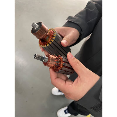 AWG16 To AWG30 Copper Wire Armature Winding Machine PMDC Rotor Riser Commutator supplier