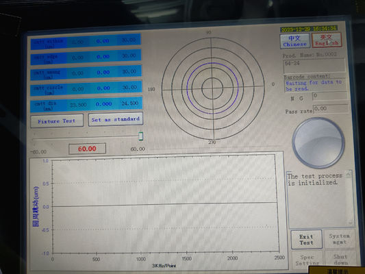 Commutator Roundness Electric Motor Testing Equipment For Brushed DC Motor supplier