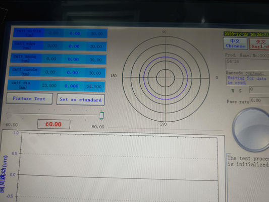 Commutator Roundness Electric Motor Testing Equipment For Brushed DC Motor supplier