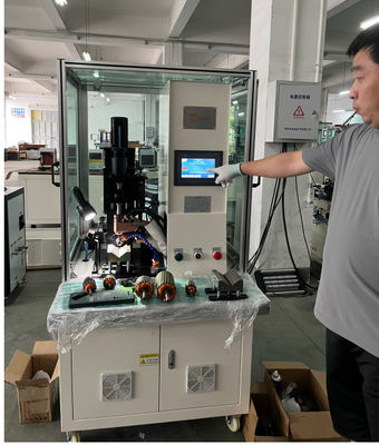 DC Motor Armature Commutator Fuser Welding  Fusing Soldering Hot Staking Machine