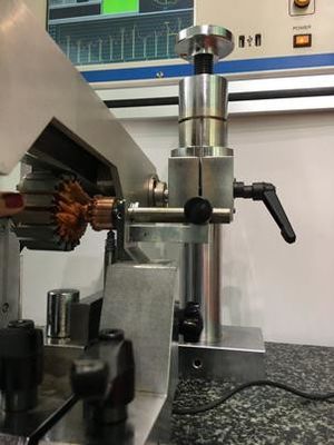 Roundness Armature Testing Equipment Electric Motor Tester For Brushed DC Motor supplier