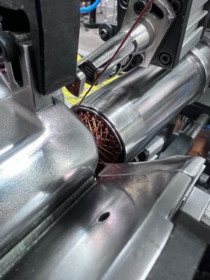 Flier Type Armature Winding Machine Fully Automatic 4 Pole Lap Coil Winder supplier