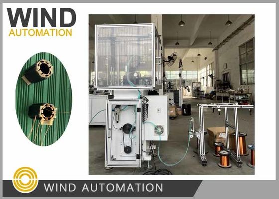 Eight Poles BLDC Stepping Motor Stator Winding Machine With  Two Needles supplier
