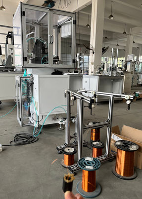20, 28,35,42,57 series Stepping Motor Stator Winding Machine With  Four Needles BLDC Winder supplier