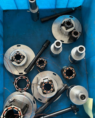 20, 28,35,42,57 series Stepping Motor Stator Winding Machine With  Four Needles BLDC Winder supplier