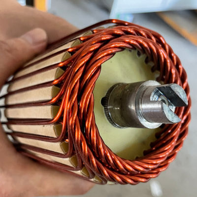 Automobile Round Wire 3.4mm Hairpin Coil Winding Machine For Vehicle Car Starter Armature supplier