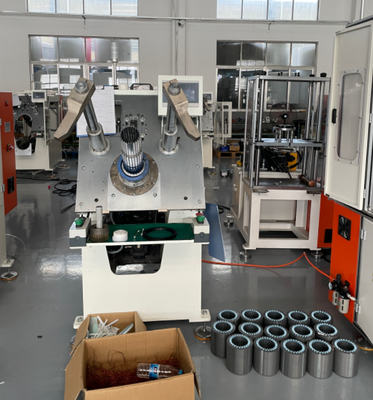 Induction Motor Stator Coil Winding Insertion Machine Fully Automatic Ventilador Ocilante supplier