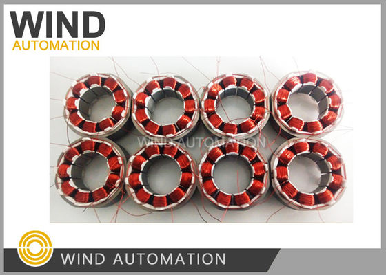 Inslot Outrunner Stator Winding Machine Four Axis Servo Needle Winder 7kw Awg18 / Awg38 supplier