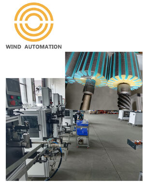DC Motor Armature Slot Insulation Insert Insulation Paper Into Slots Before Winding