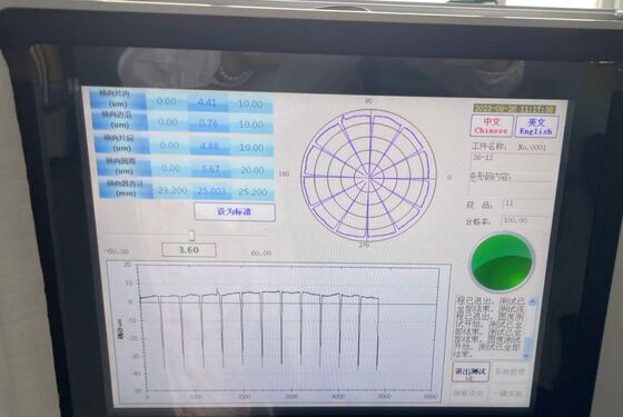 Starter Commutator Roundness Electric Motor Testing Equipment For Brushed DC Motor