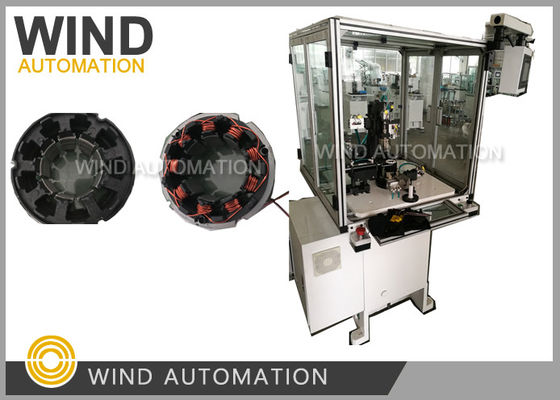 Muti Polesstator Winding Machine Single Station  For Brushless Stepping DC Motor
