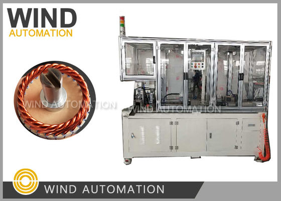 Round Wire Forming Machine 4.5KW Automotive Oil Pump Motor Rotor Armature