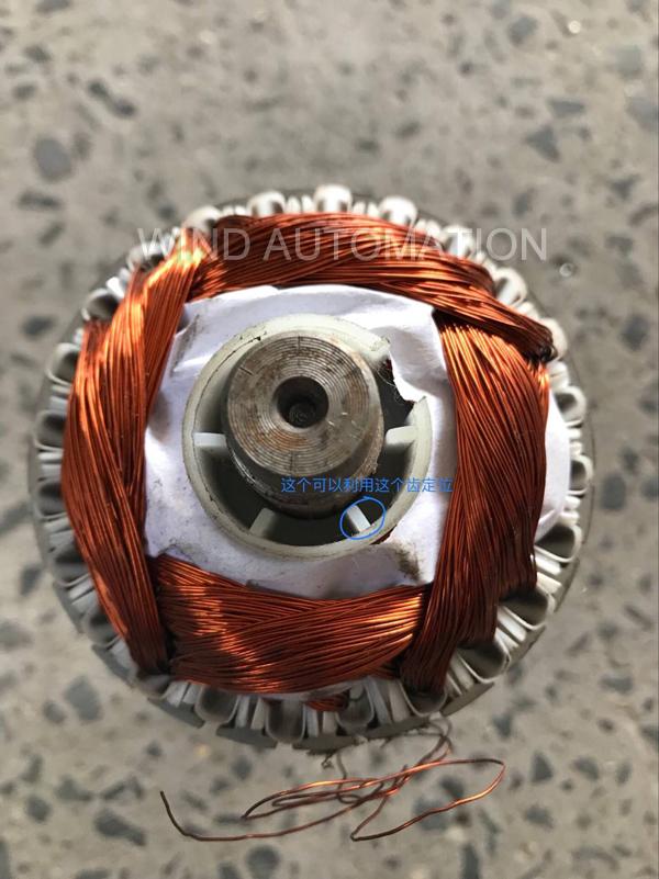 Outrunner Stator Winding Machine Fan Motor Ventilator External Rotor Winder