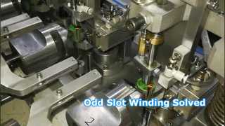 3 slots 5 slots odd slots armature winder