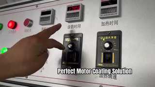 View Electrostatic Powder Coating Machine Model Motors Stator Rotor Armature Demo
