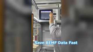 How to save testing data of BEMF Station