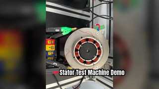 How to judge Brushless Motor Stator Testing Machine Demo